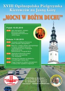XVIII Ogólnopolska Pielgrzymka Kierowców na Jasną Górę