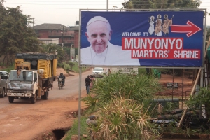 Papież Franciszek odwiedzi Munyonyo