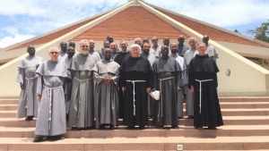 Uganda. Nowy klasztor franciszkanów.